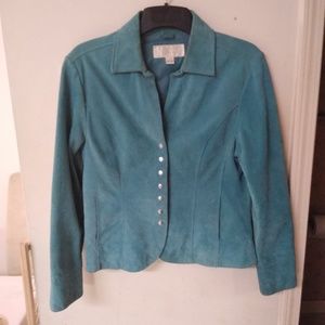 Christopher & Banks 100% Leather Jacket